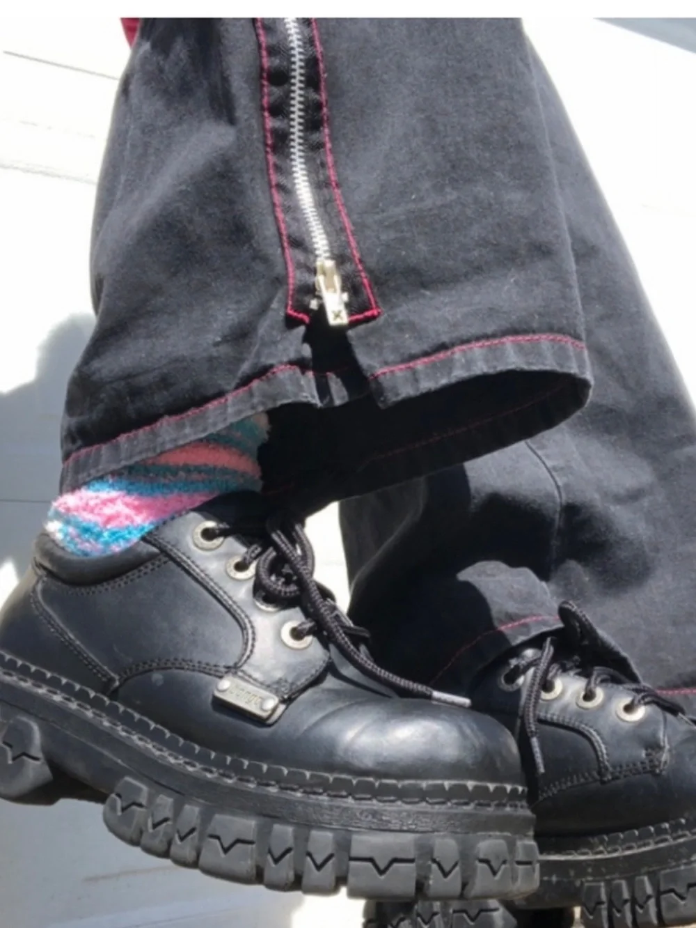 Bongo 1990’S Vintage Ronnie black Oxford sneakers